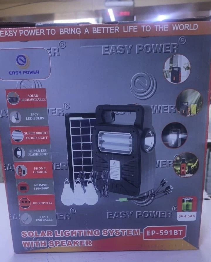 EP 591BT Solar Lighting System