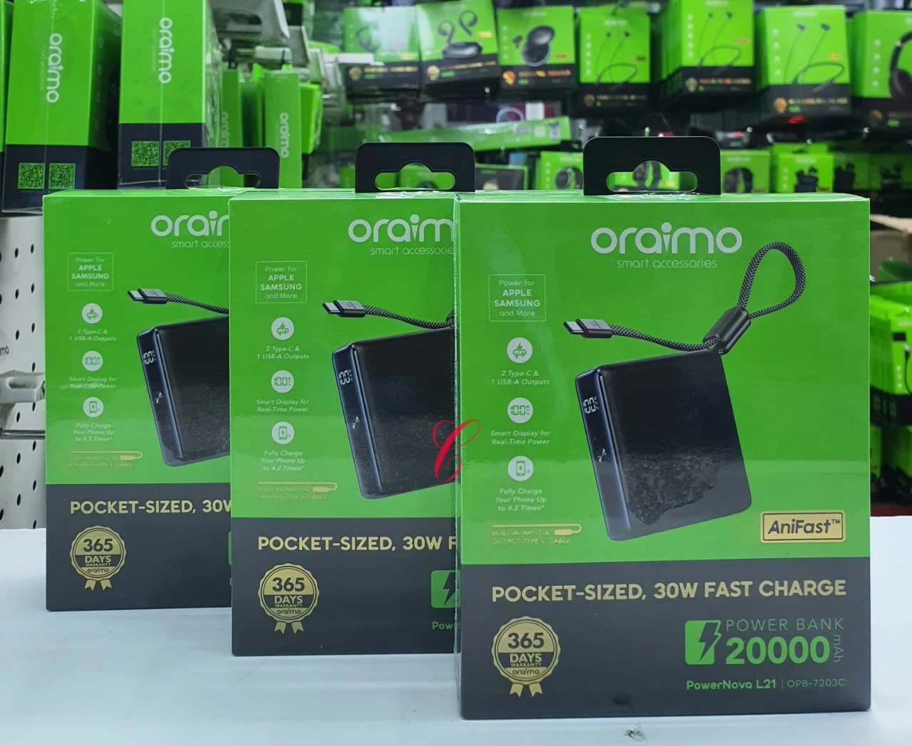 Oraimo PowerNova power bank
