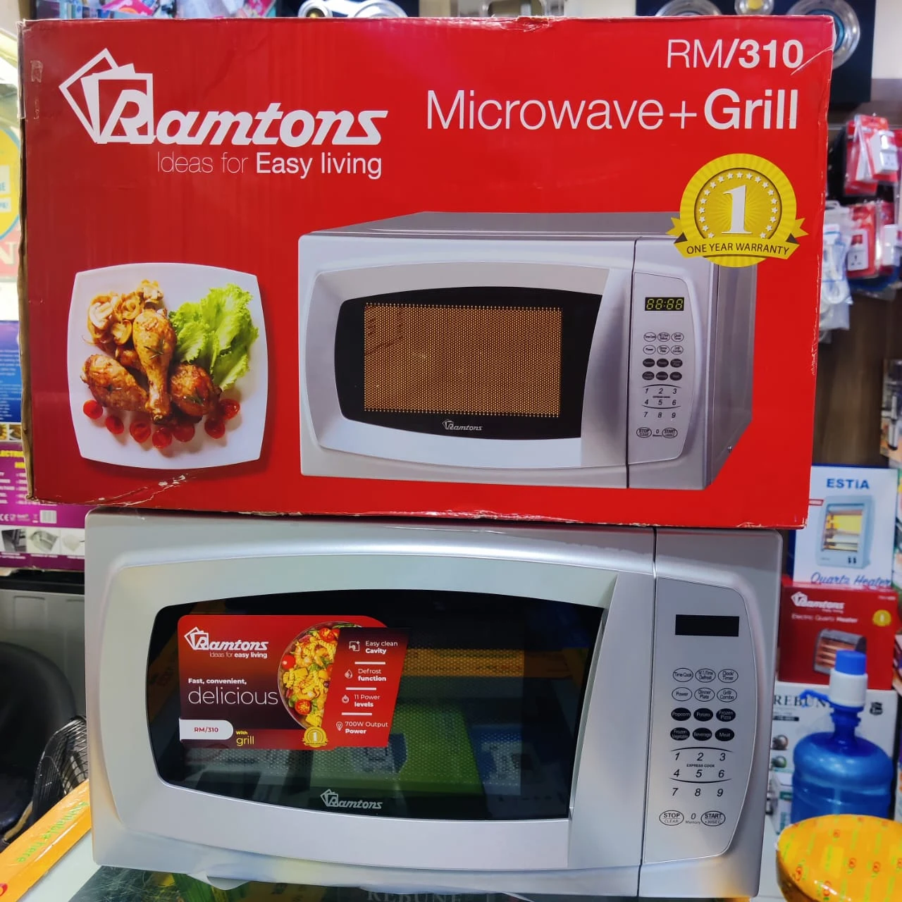 Ramtons Digital Microwave 20Litres with Grill RM310
